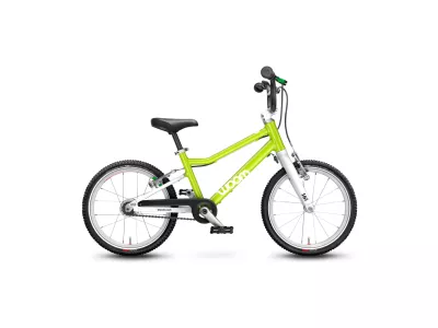 woom 3 Automagic 16 children's bike, lizard lime