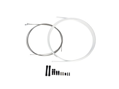 Sram Slickwire Pro Road kit for brake cables and cables white