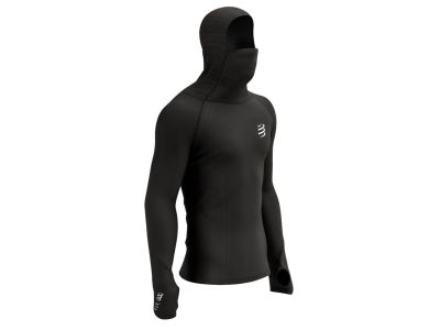 COMPRESSPORT 3D Thermo UltraLight Racing Sweatshirt, schwarz