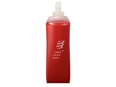 Butelka COMPRESSPORT Ergo, 500 ml, czerwona