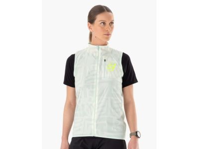 Damska kamizelka COMPRESSPORT Hurricane Windproof v2, ugar/Ice Print