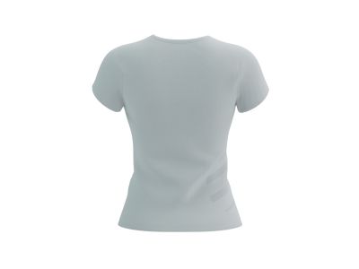 COMPRESSPORT Logo Damen T-Shirt, weiß