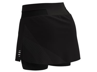 COMPRESSPORT Performance női rövidnadrág/szoknya, fekete