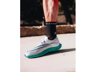 Șosete COMPRESSPORT Pro Marathon V2.0, negru/alb