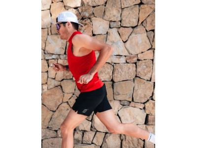 COMPRESSPORT Pro Racing Singlet tielko, Samba Red