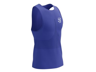 COMPRESSPORT Pro Racing Singlet, Nachtkerze/Weiß