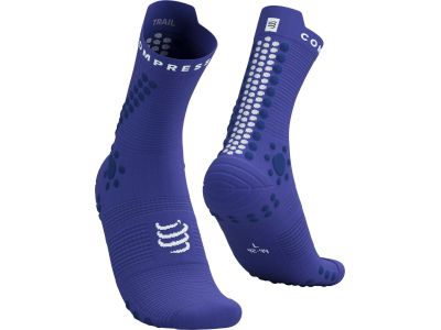 COMPRESSPORT Pro Racing v4.0 Trail ponožky, Dazz Blue/Blues