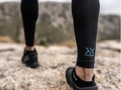 Manșoane pentru oxigen COMPRESSPORT R2, negre