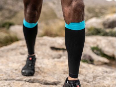 COMPRESSPORT R2 Oxygen návleky na lýtka, černá