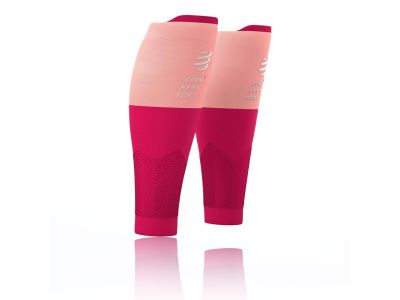 COMPRESSPORT R2v2 Wadenmanschetten, rosa