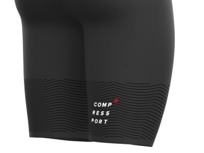 Pantaloni dama COMPRESSPORT Run Under Control T3, negri