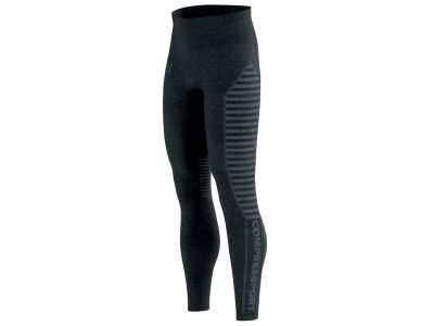 COMPRESSPORT Laufleggings, schwarz