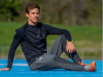 COMPRESSPORT Pantaloni fără cusături, negri