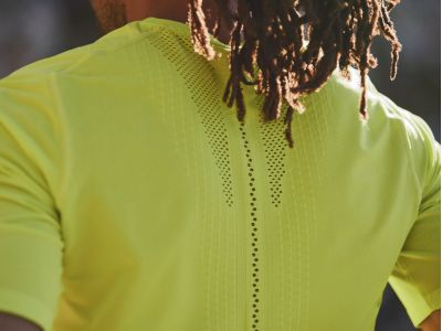 COMPRESSPORT Trail Half-Zip Fitted póló, Primrose