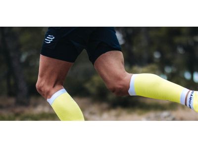 Spodnie 2 w 1 COMPRESSPORT Trail Racing, czarne