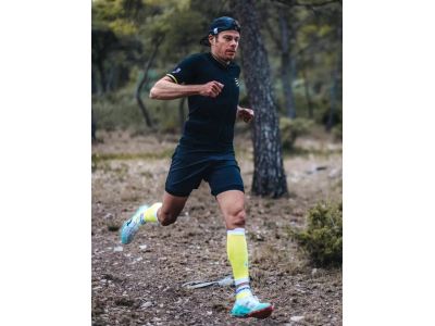 Spodnie 2 w 1 COMPRESSPORT Trail Racing, czarne