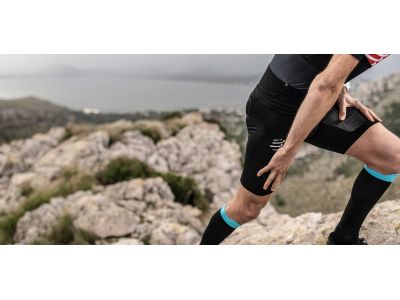 Pantaloni COMPRESSPORT Trail Under Control, negri