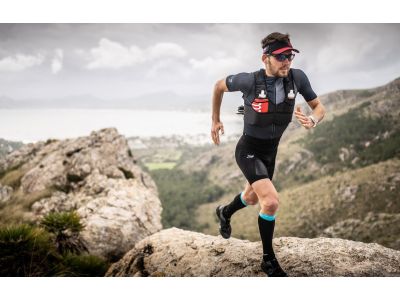 Pantaloni COMPRESSPORT Trail Under Control, negri