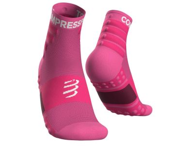 COMPRESSPORT Training ponožky, 2 páry, růžová