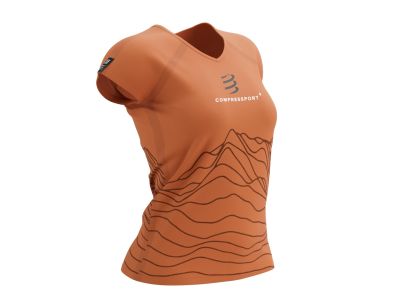 COMPRESSPORT Training Trail Capsule dámské triko, oranžová