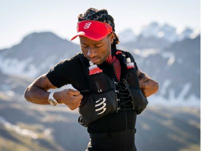 COMPRESSPORT UltRun Pack Evo mellény, 10 l, Sugar/Ice Print