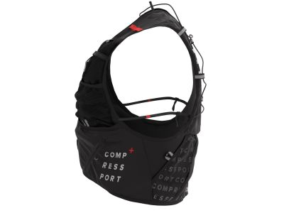 Vestă COMPRESSPORT UltRun S Evo, 15 l, neagră