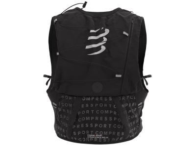 Vestă COMPRESSPORT UltRun S Evo, 15 l, neagră