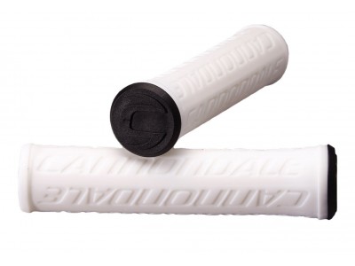 Grips Cannondale Silicone Logo, white