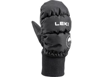 LEKI Little Eskimo gyerekkesztyű, fekete