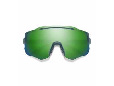 Smith Momentum glasses, matte stone/moss/ChromaPop green mirror