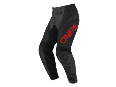 O&#39;NEAL ELEMENT RACEWEAR dětské kalhoty, černá/šedá/červená