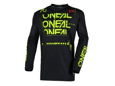 O&#39;NEAL ELEMENT STATIC jersey, black/yellow