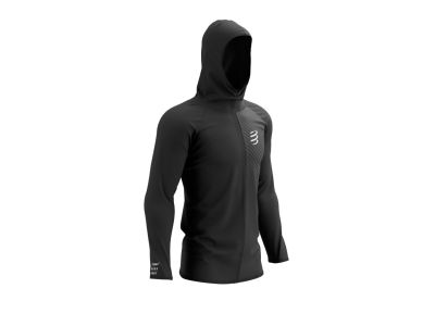 COMPRESSPORT 3D Thermo Seamless Sweatshirt, schwarz