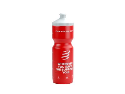 COMPRESSPORT Bio Cycling bottle, 500 ml, red/white