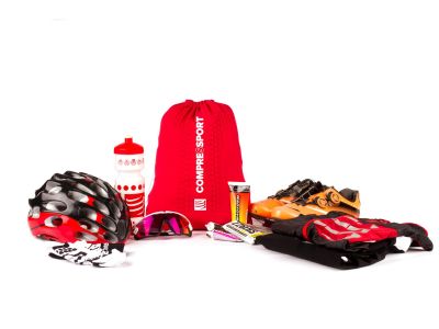 COMPRESSPORT Endless satchet, red