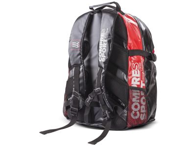 COMPRESSPORT GlobeRacer backpack, 35 l, black/red