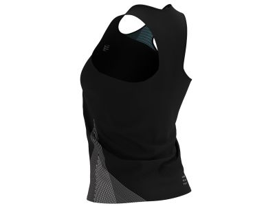 Top de damă COMPRESSPORT Performance Singlet, negru