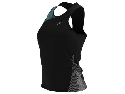 COMPRESSPORT Performance Singlet női felső, fekete