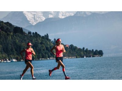 Top de damă COMPRESSPORT Performance Singlet, Coral