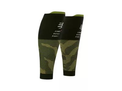 COMPRESSPORT R2v2 calf sleeves, Camo Green