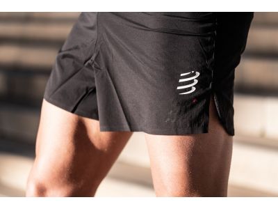 Pantaloni COMPRESSPORT Racing Split v1, negri