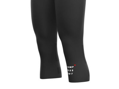 COMPRESSPORT Run Under Control Pirate 3/4 pants, black