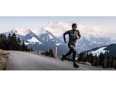 COMPRESSPORT Pantaloni fără cusături, Gri Melange