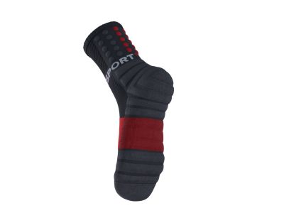 COMPRESSPORT Shock Absorb ponožky, bílá/červená