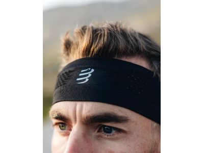 COMPRESSPORT Thin On/Off headband, black