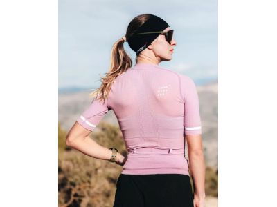 COMPRESSPORT Trail Postural women&#39;s jersey, Garnet Rose