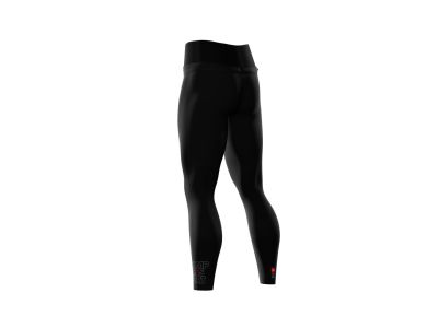 COMPRESSPORT Trail Running Under Control Full-Leggings, schwarz