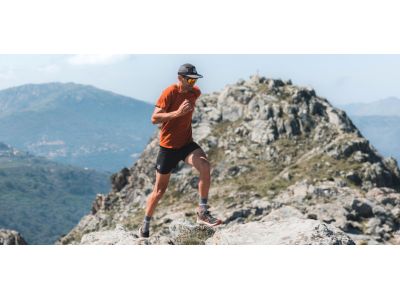 Tricou COMPRESSPORT Training Trail Capsule, portocaliu