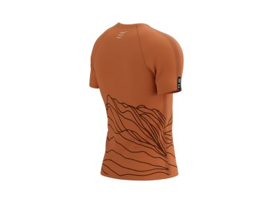 Tricou COMPRESSPORT Training Trail Capsule, portocaliu