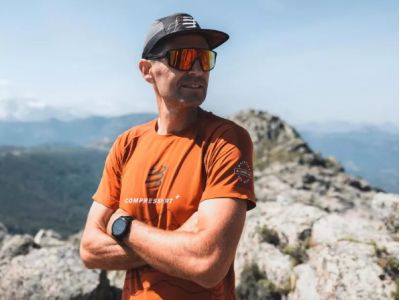 Tricou COMPRESSPORT Training Trail Capsule, portocaliu